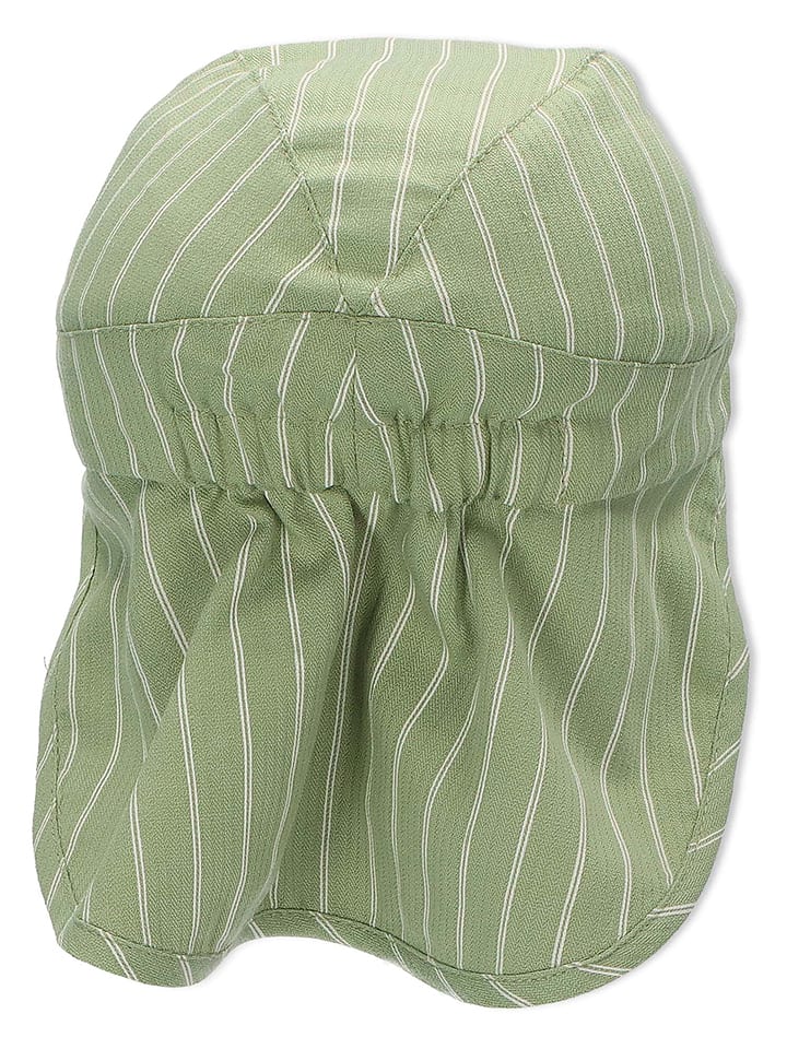 Sterntaler Schirmmütze mit Nackenschutz in Grün günstig kaufen