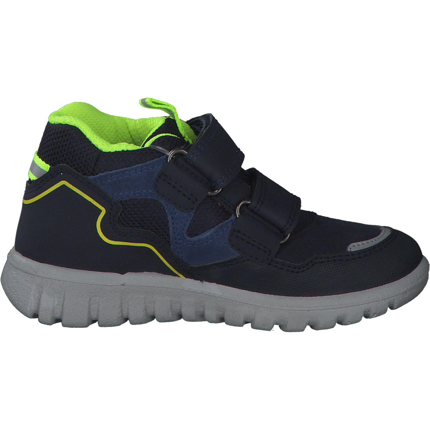 Superfit SPORT7 MINI 06201, Halbschuhe (Kinder), Kinder, BLAU/GELB