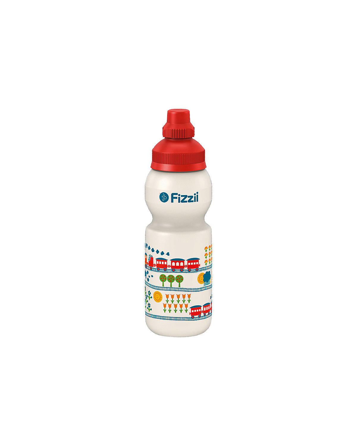 Trinkflasche Eisenbahn byGraziela, 330 ml