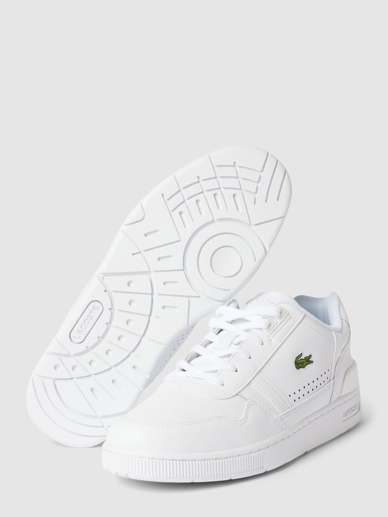 Sneaker mit Label-Details in weiß