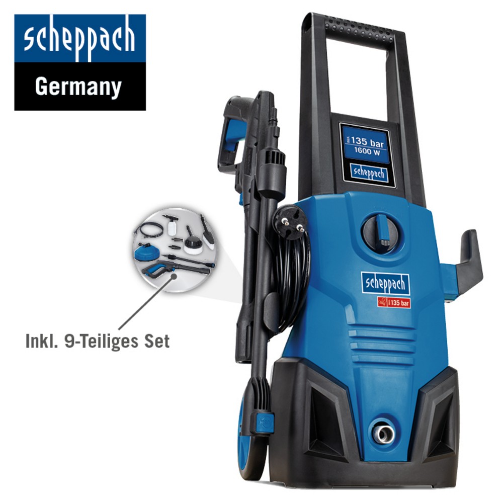 Scheppach Elektro-Hochdruckreiniger HCE1600 SE