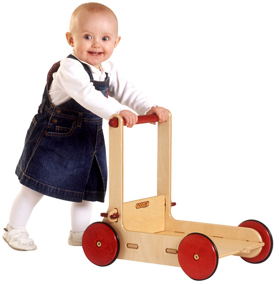 MOOVER Toys Baby Lauflernwagen (natur) / baby-walker natural