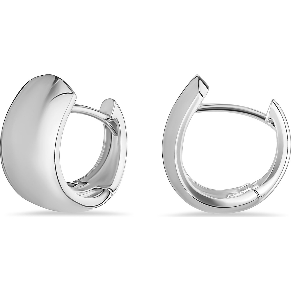 FAVS Créoles 925 Argent Boucles d'oreilles