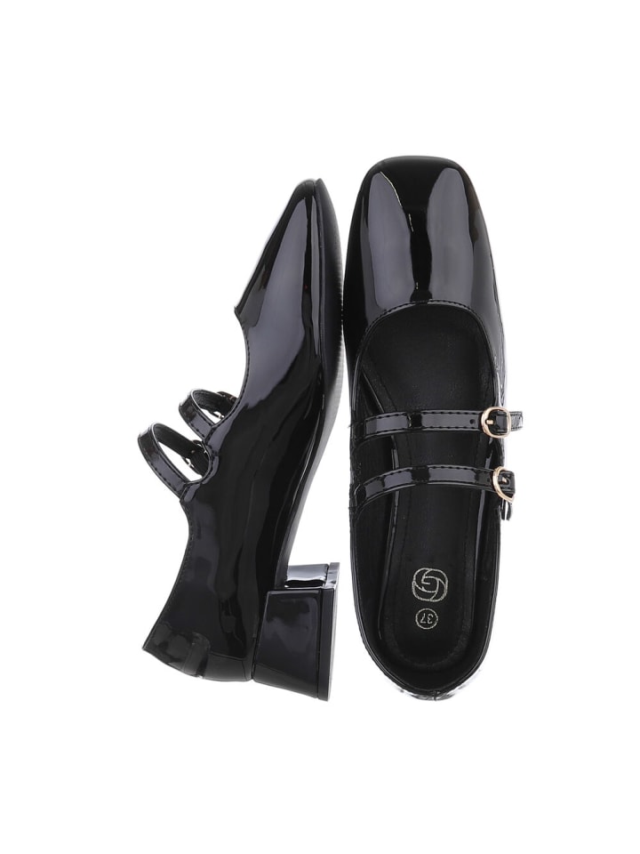 Ital-Design Pump in Schwarz günstig kaufen