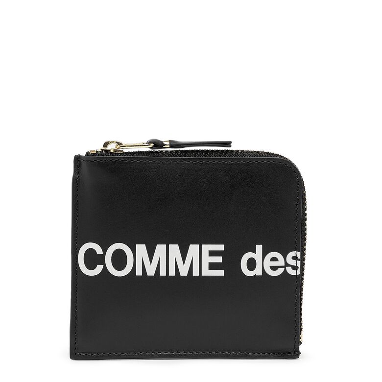 Comme des Garcons Wallet Huge Logo black