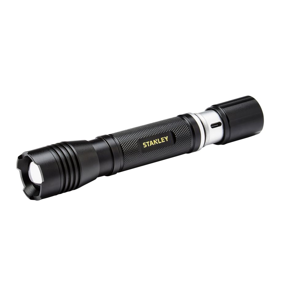 Nabíjateľná LED baterka Stanley SXLS50104E so svietivosťou 650 lúmenov