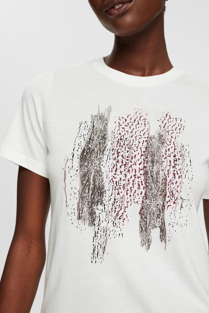 Logo-T-Shirt, TENCEL™ Mix