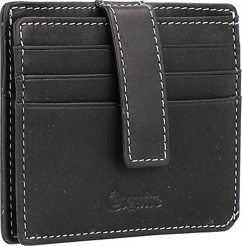 Esquire Oslo Kreditkartenetui RFID Leder 10 cm