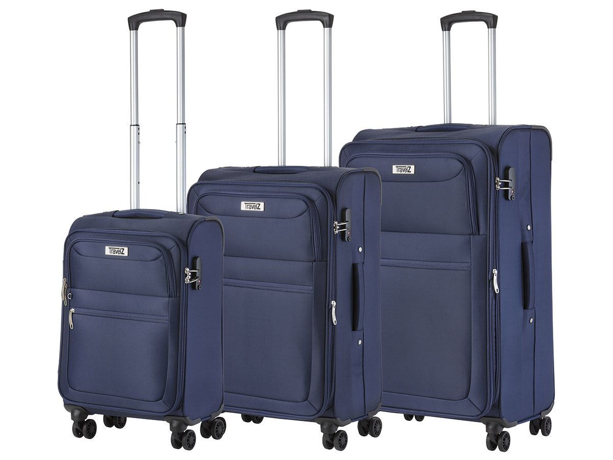 TravelZ Softspinner 3-teiliges TSA Kofferset