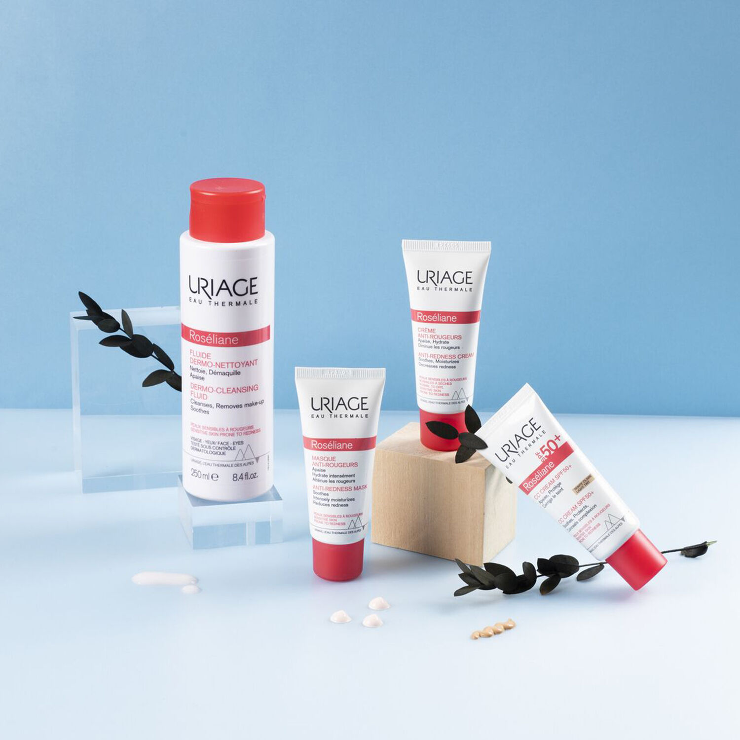 Uriage Roséliane - Crème Anti-Rougeurs Apaise, Hydrate & Diminue Les Rougeurs 40 ml