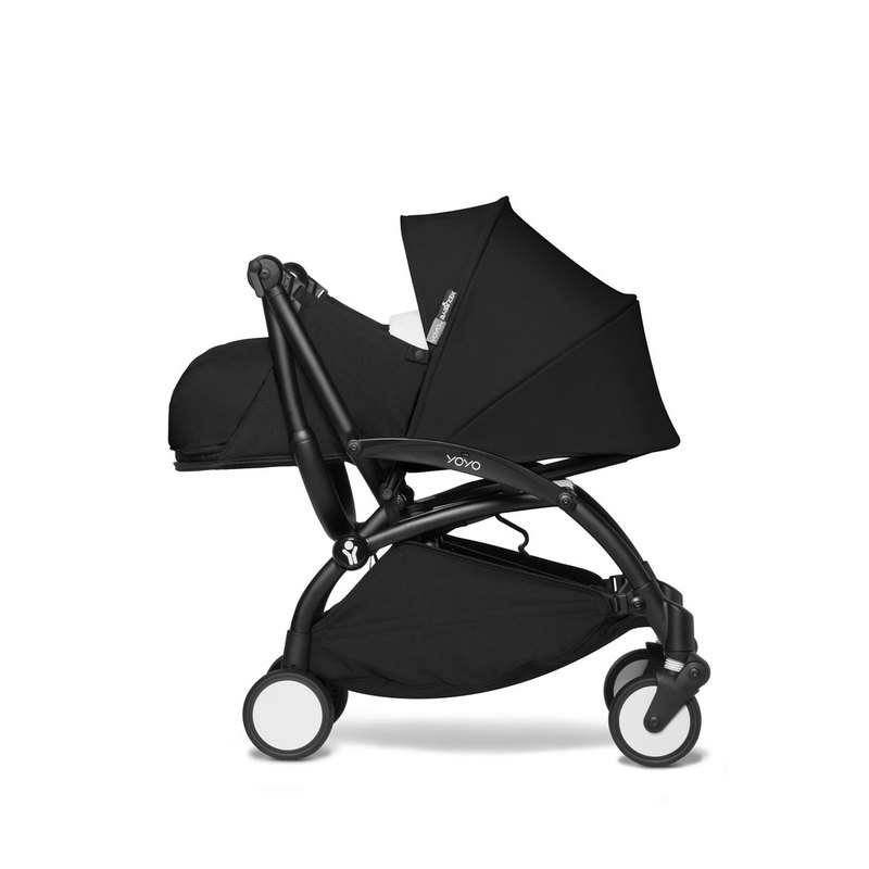 Poussette Yoyo2châssis noir et assise 0+ noir Babyzen