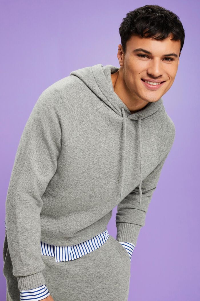 Unisex-Strickpullover aus Wolle und Kaschmir