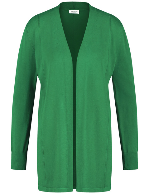 Offene Strickjacke