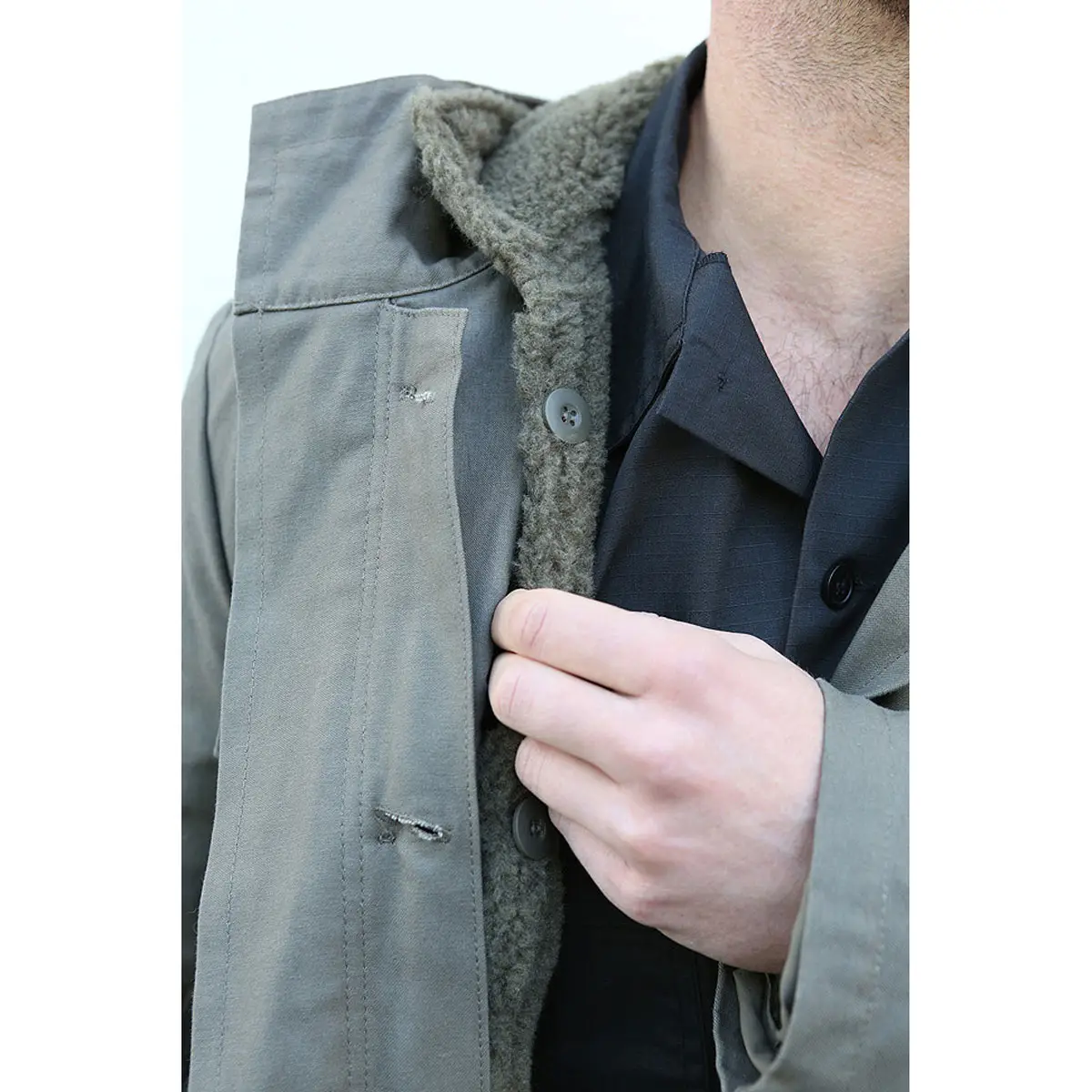 Brandit BW Parka mit Futter oliv