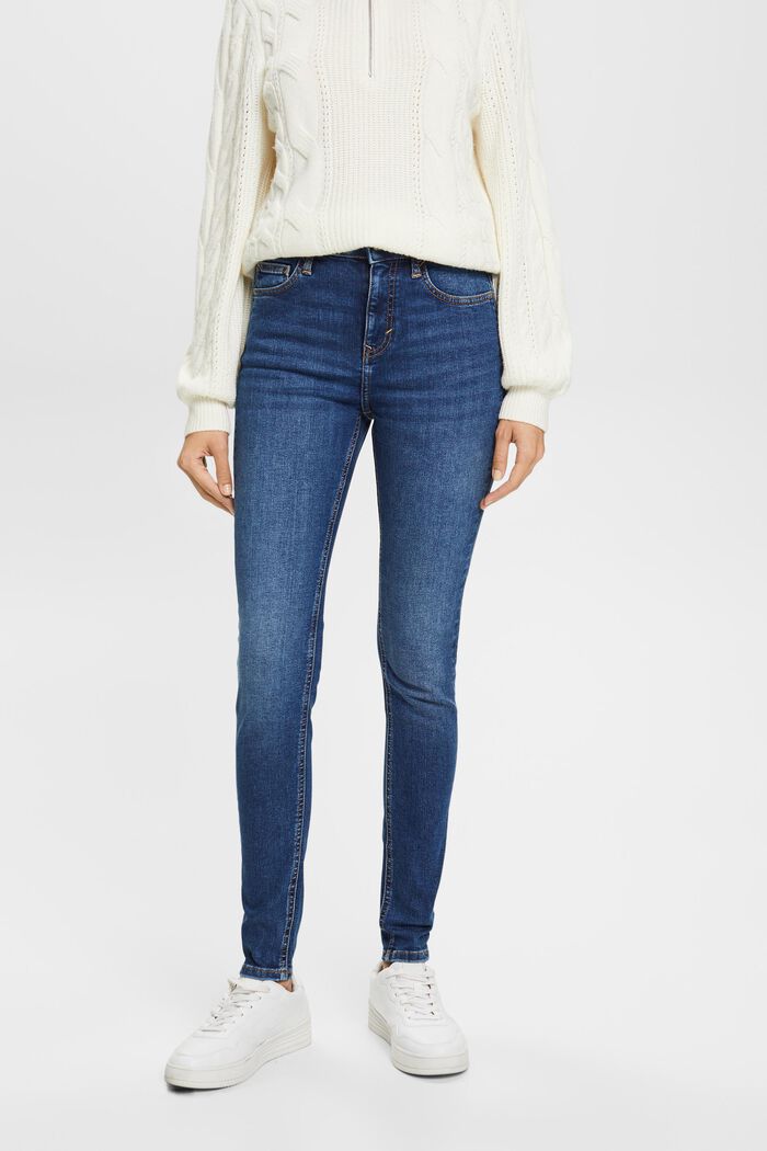 High-Rise-Stretchjeans in Skinny Fit