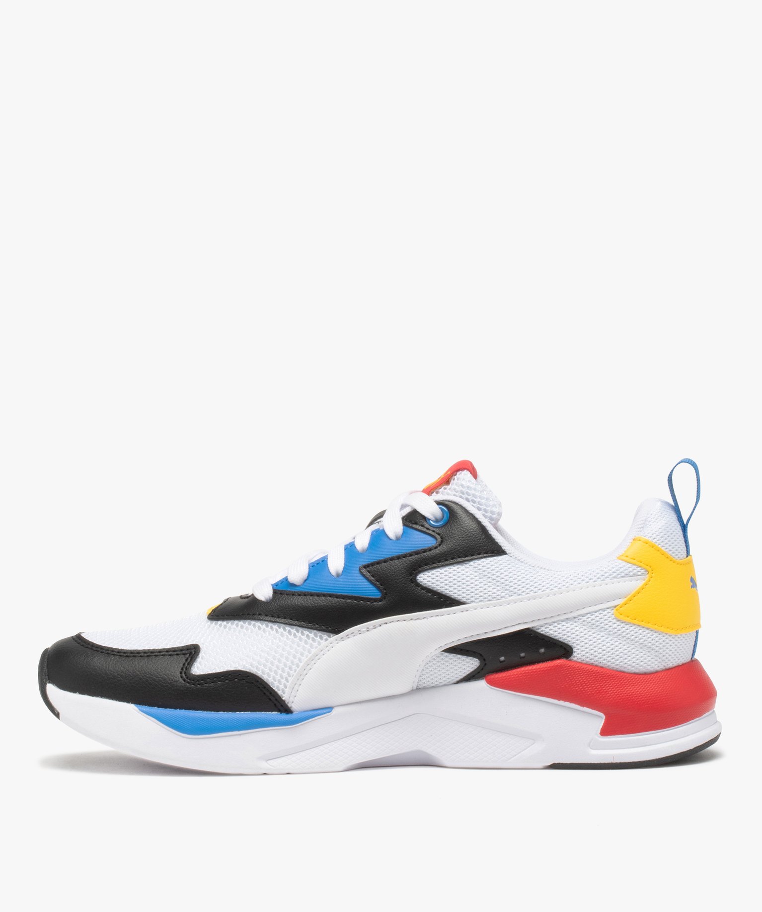 Baskets homme retro running – Puma X-Ray Lite blanc | GEMO