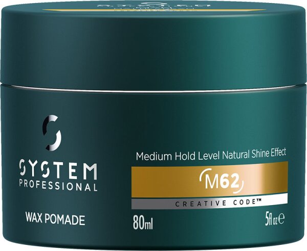 System Professional LipidCode Man Wax Pomade M62 Pomade