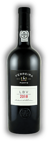 Ferreira Late Bottled Vintage Port 2018 Ferreira Late Bottled Vintage Port 2018  Jahrgang 2018 - 0,75	 Liter - Vol 20%