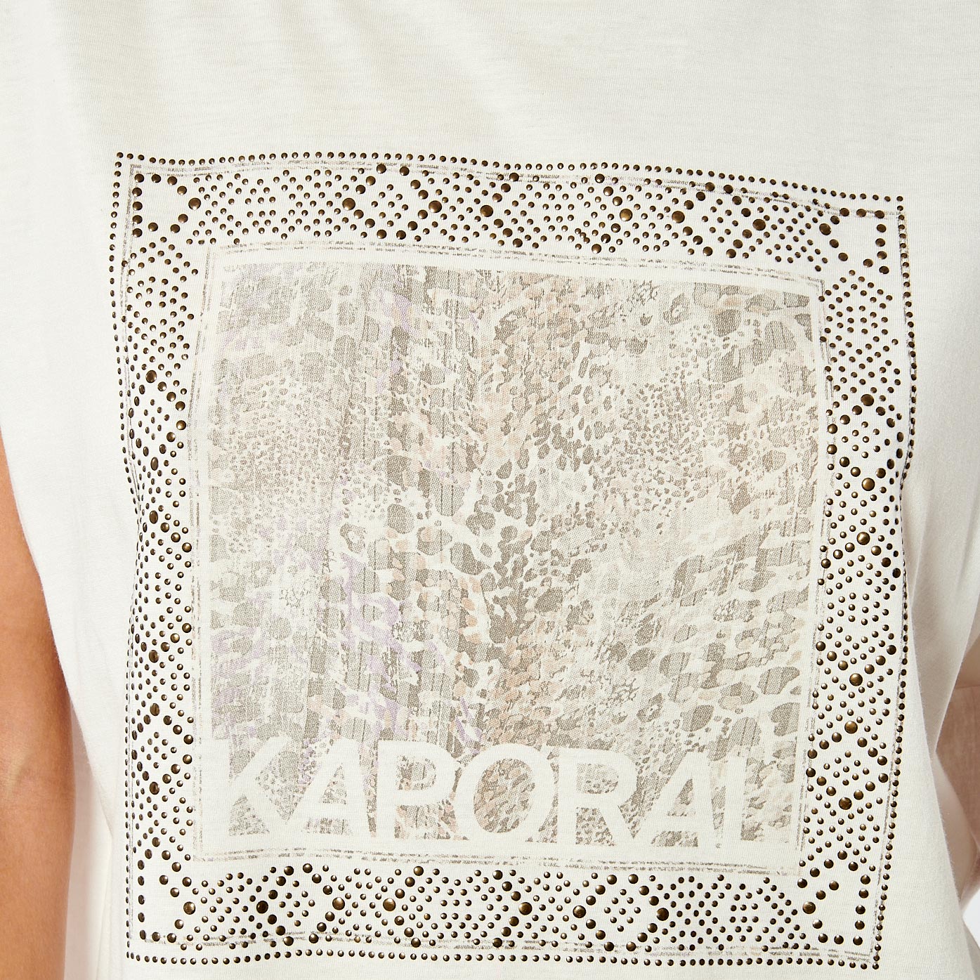 LAELI  T-shirt blanc femme