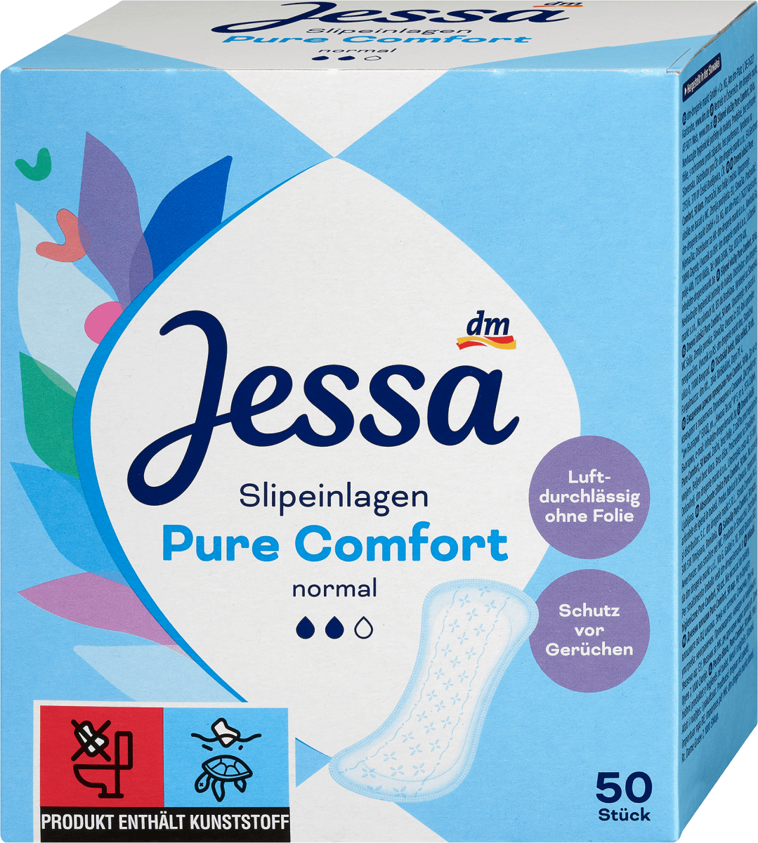 Slipeinlagen Pure Comfort Normal, 50 St