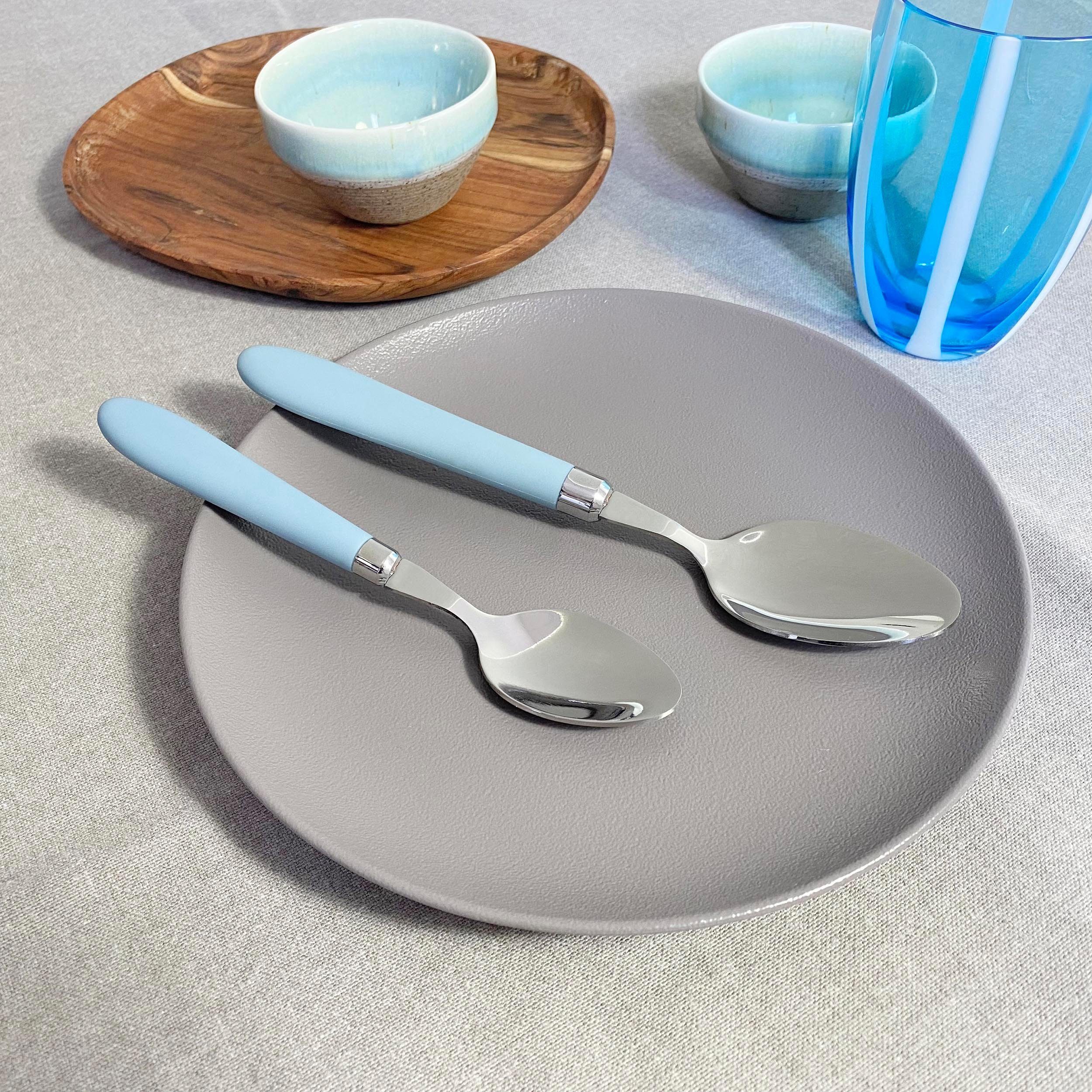 my home Besteck-Set Celia, Messer mit Wellenschliff, spülmaschinengeeignet, 30-teilig