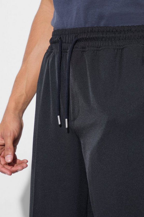 Hose mit weitem Bein und Kordelzug