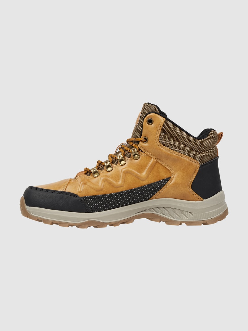 Boots aus Synthetik - wasserabweisend  in camel