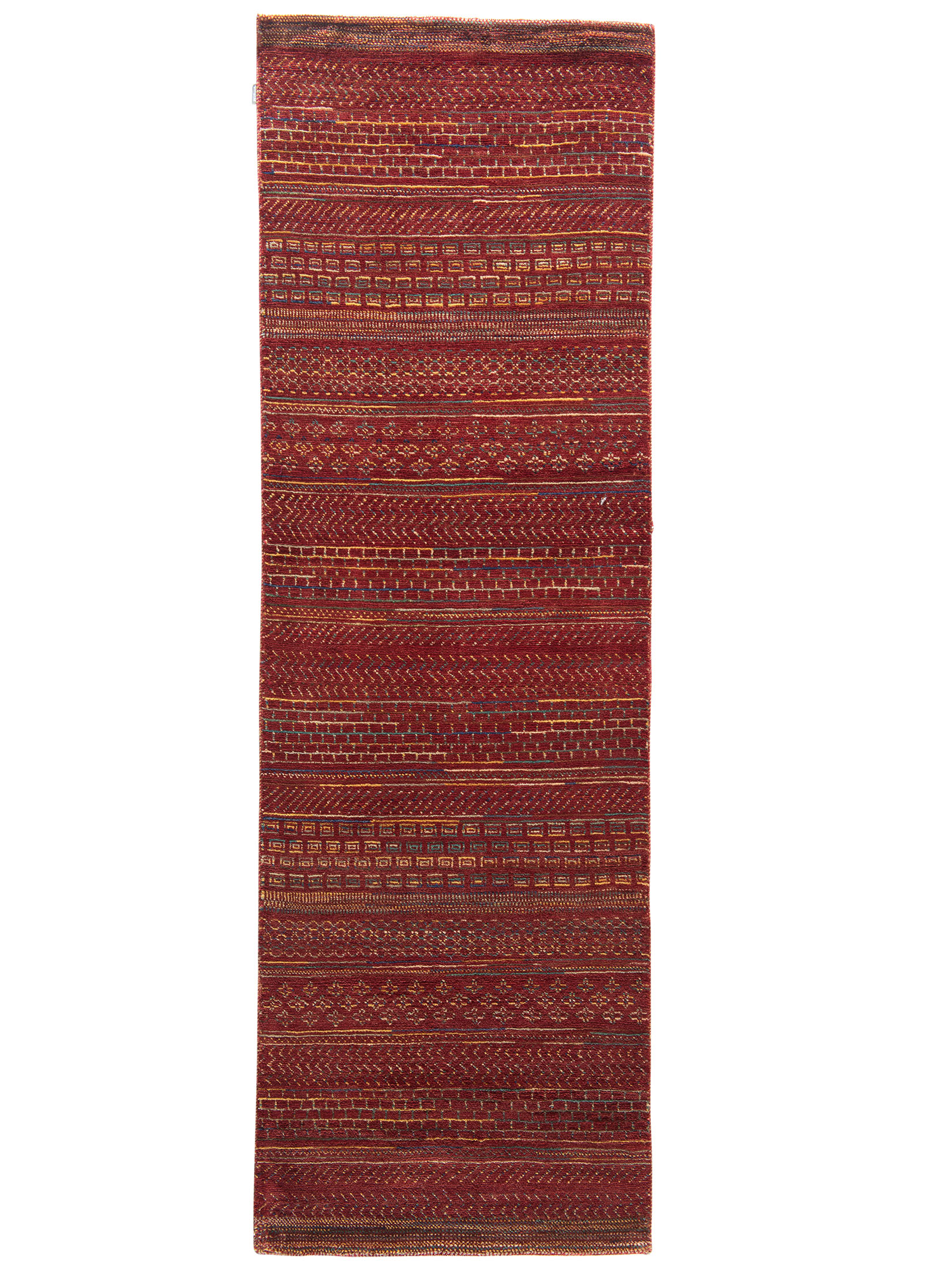 Contemporary Gabbeh ca. 79 x 247 cm, Unikat / Einzelstück