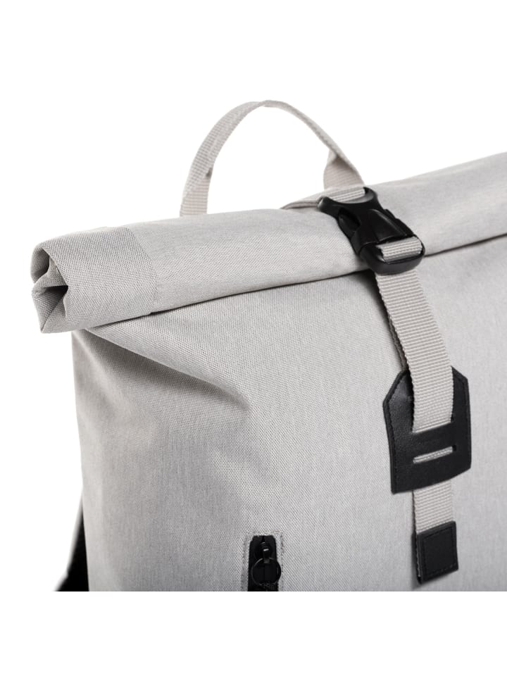SONS OF ALOHA Rolltop Rucksack RollTop Rucksack Damen schön flach | extra Laptop-Hülle in weiß günstig kaufen onesize