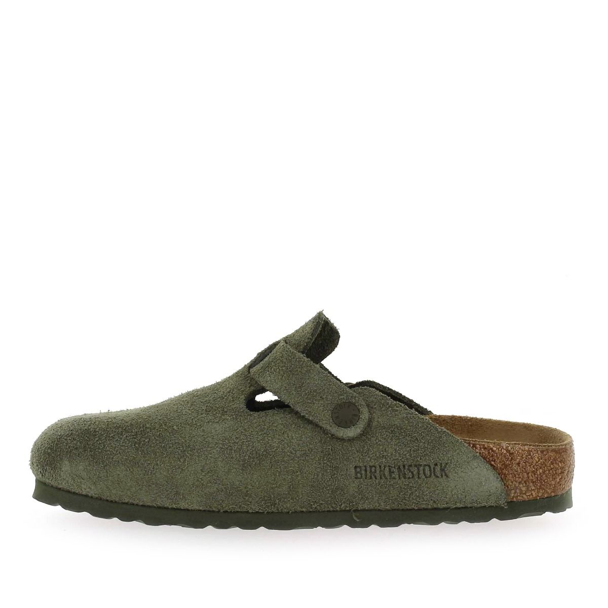 Birkenstock  BOSTON SUEDE - Kaki