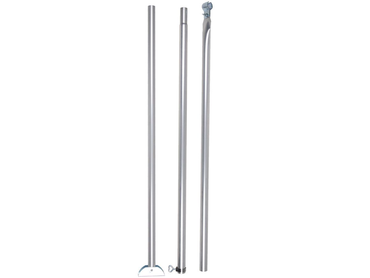 CampKing Orkanstütze mit Klappfuß Aluminium 28 mm