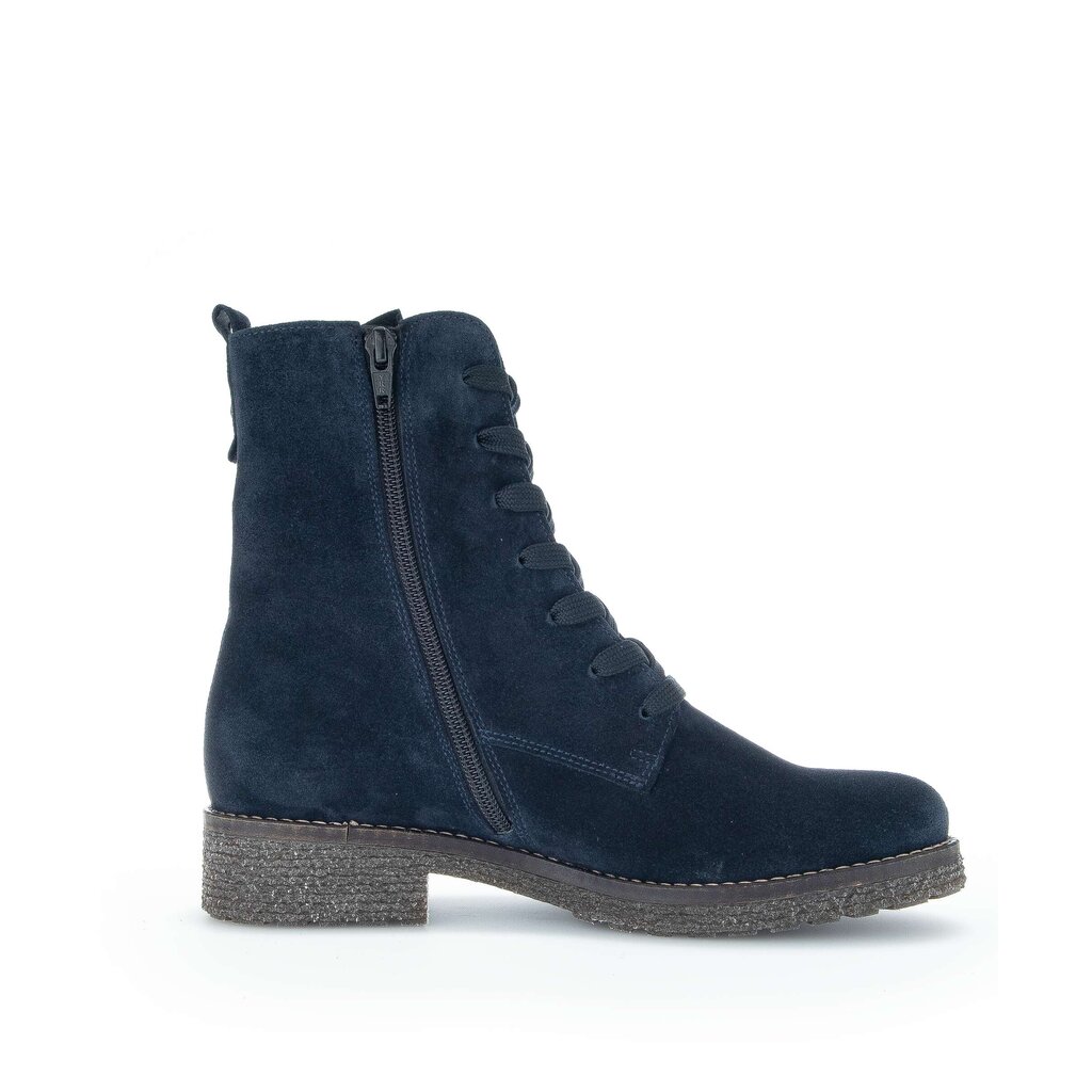 Gabor comfort Schnürstiefelette blau