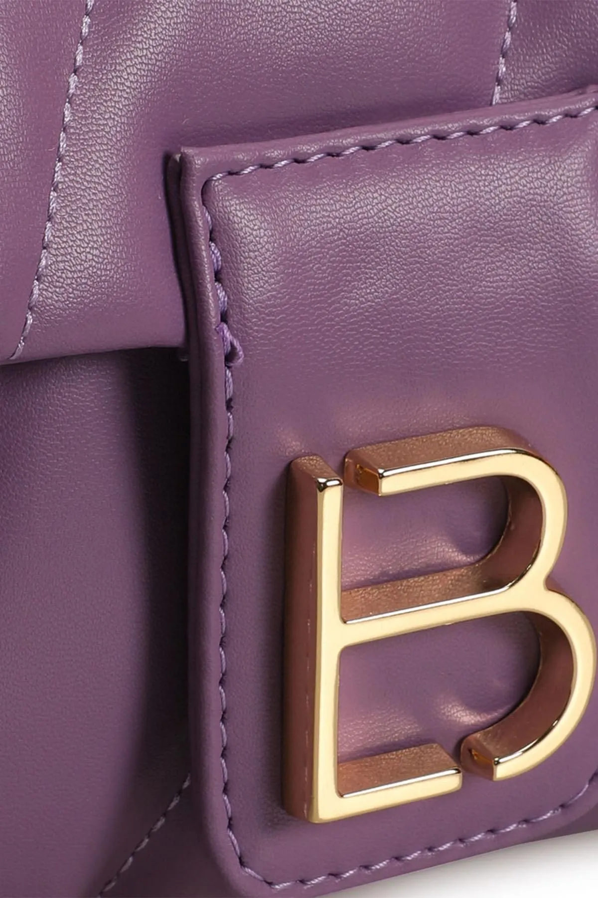 Lucky Bees  Gemusterte Damen Hand- und Schultertasche mit Kettenriemen