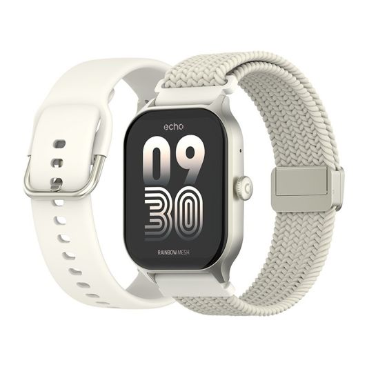 ECHO Rainbow Smartwatch - Nylon Mesh Horlogeband