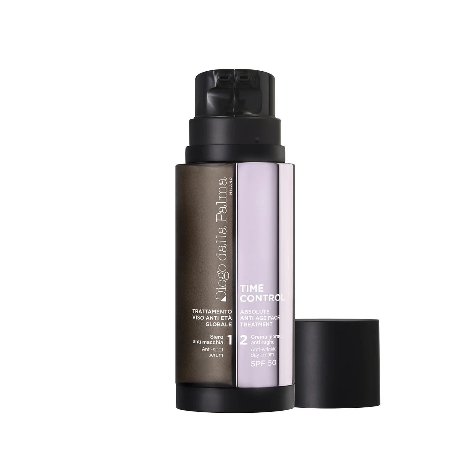 Time Control Global Anti-Aging Gesichtsbehandlung – 24-Stunden-Gesichtsbehandlung mit Rundumwirkung, Anti-Falten-Tagescreme, Anti-Falten-Gesichtsserum, Gesichtsserum mit Rundumwirkung