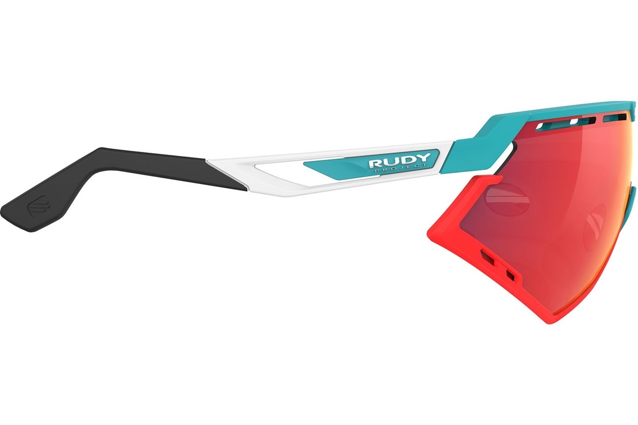 Rudy Project Defender Emerald White Matte / Multilaser Red