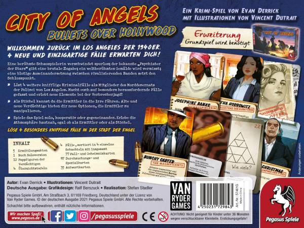 City of Angels: Bullets over Hollywood (Erw.)