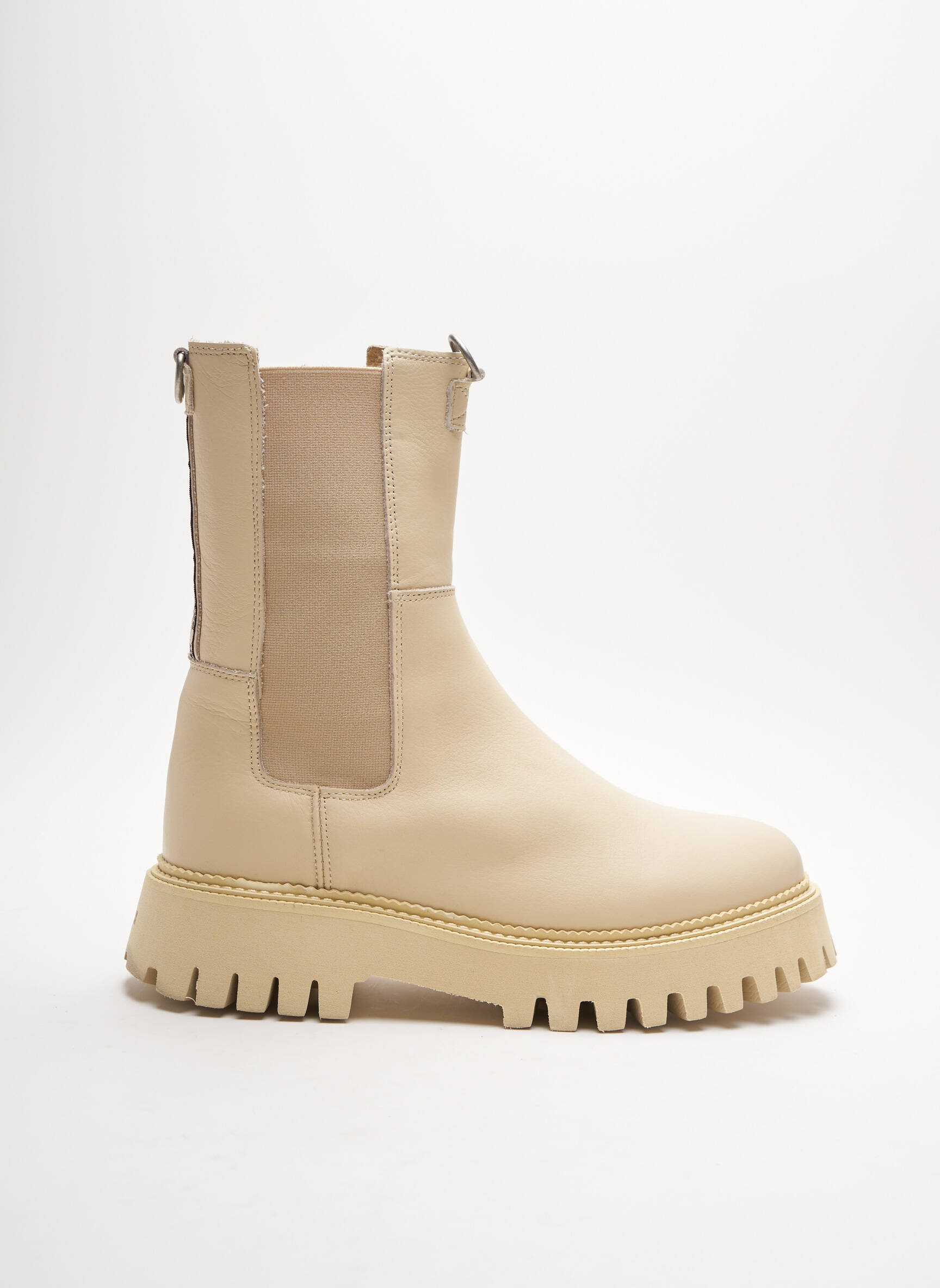 Bronx Bottines Femme couleur beige