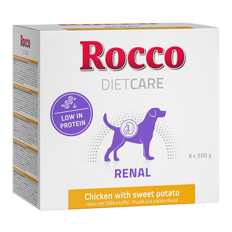 Rocco Diet Care Renal Huhn mit Süßkartoffel 300 g - Pouch