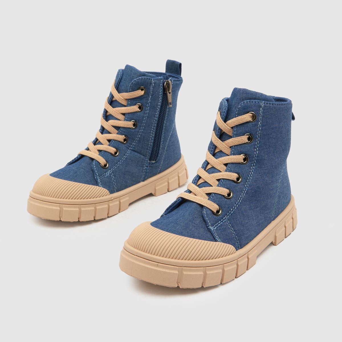 Schuh sötétkék Carousel Lány Junior csizma