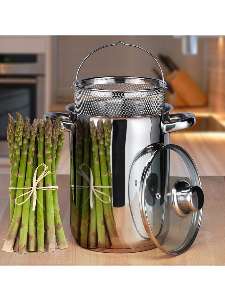 Chefware 2tlg. Edelstahl-Spargeltopf - 4 l günstig kaufen onesize