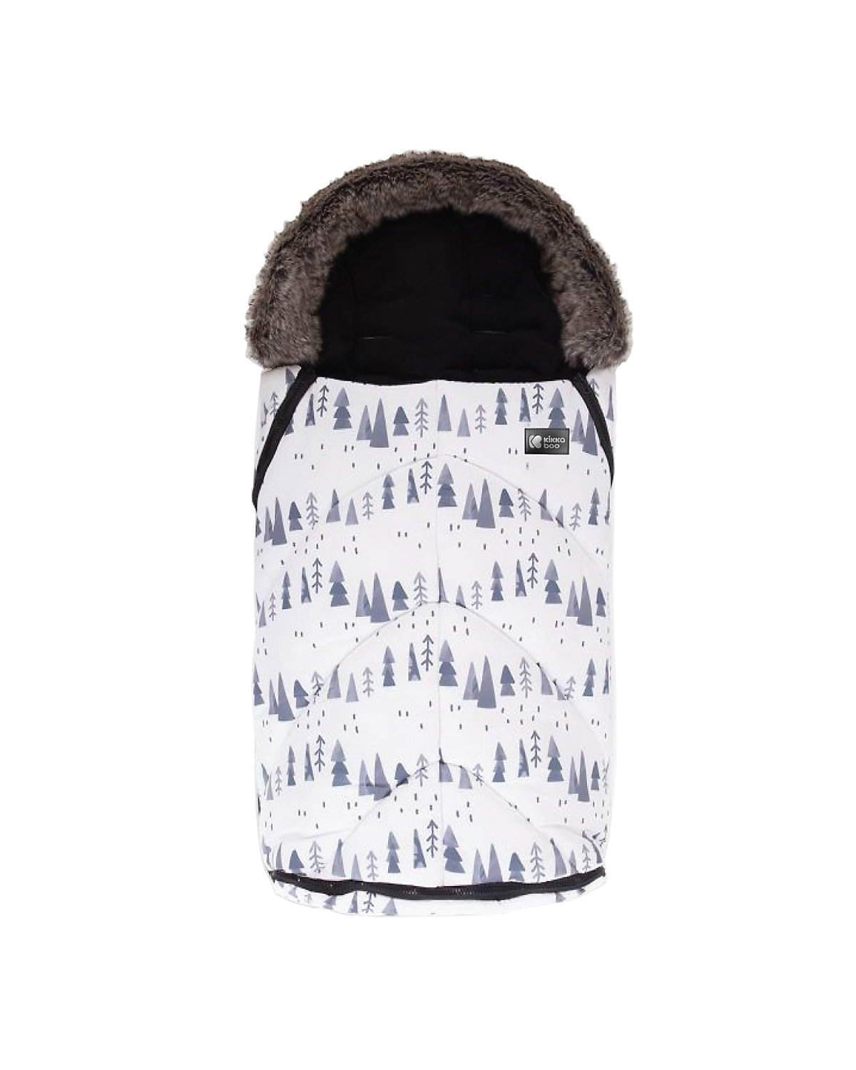 Fußsack Shiny Nylon für Kinderwagen Motiv aufgedruckt Reißverschluss Fußsäcke
