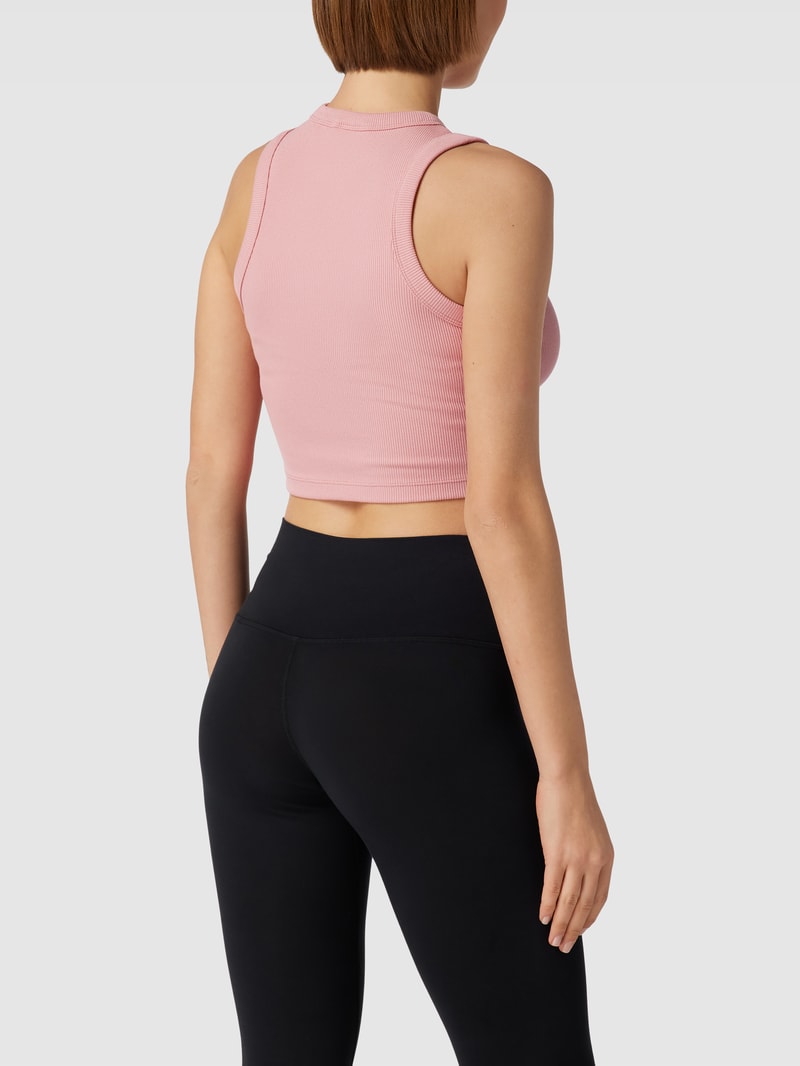 Tanktop mit Feinripp Modell 'EDIE' in mauve