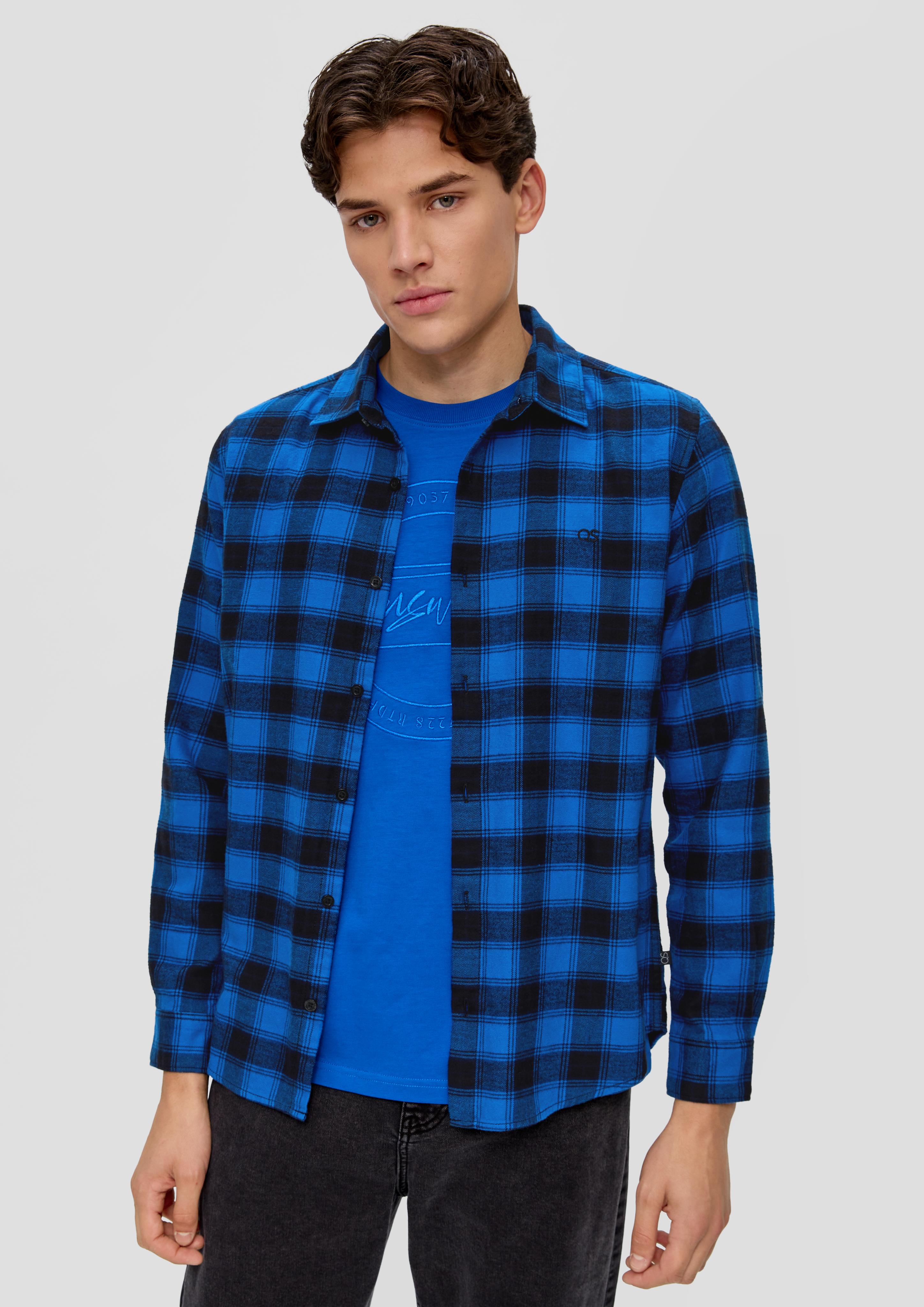 Slim: Hemd aus Twill  2138745-55N0