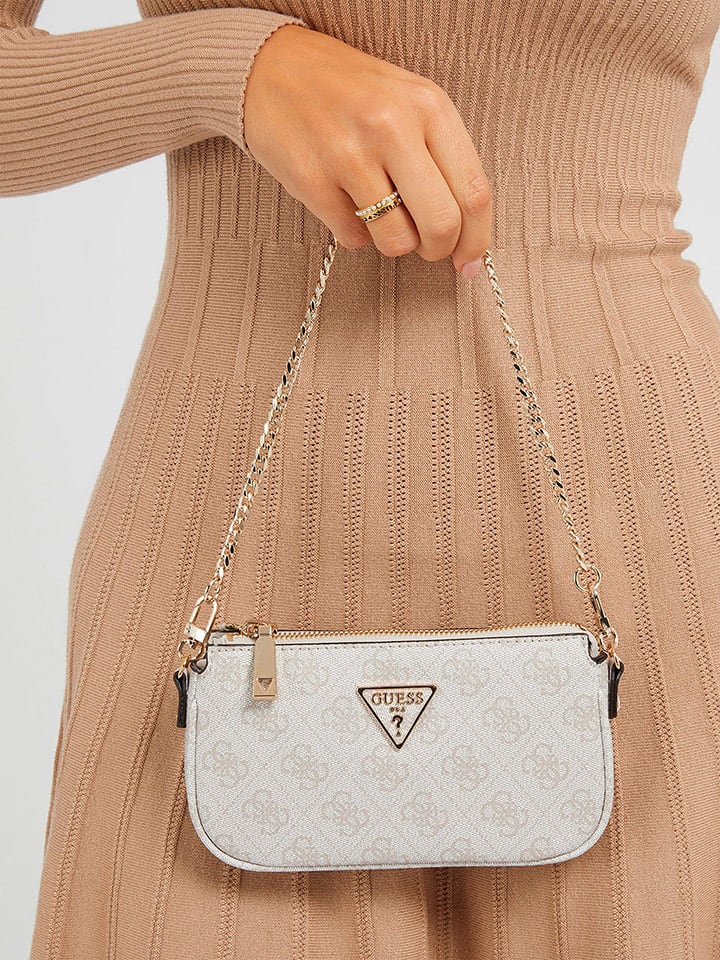 Guess Umhängetasche in Creme - (B)24 x (H)13 x (T)5 cm günstig kaufen onesize