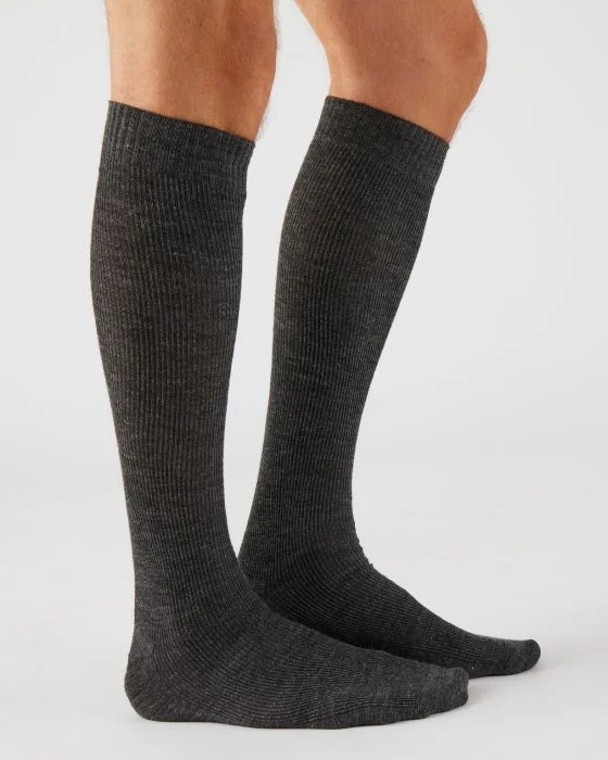 Lot de 2 paires de mi-bas Thermolactyl et laine