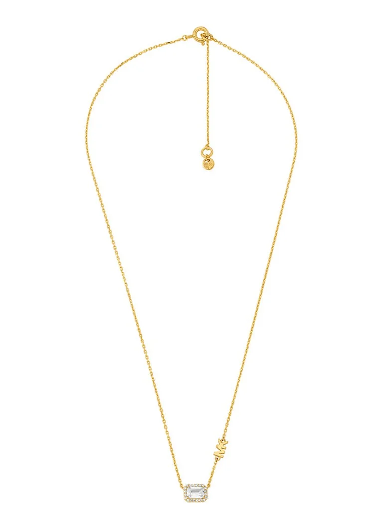 Michael Kors Premium Necklace and Stud Earrings Set MKC1759CZSET