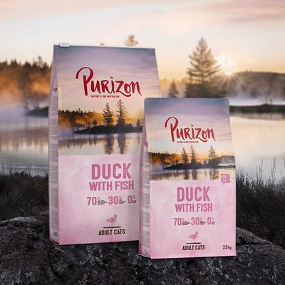 Purizon Adult Ente mit Fisch - getreidefrei