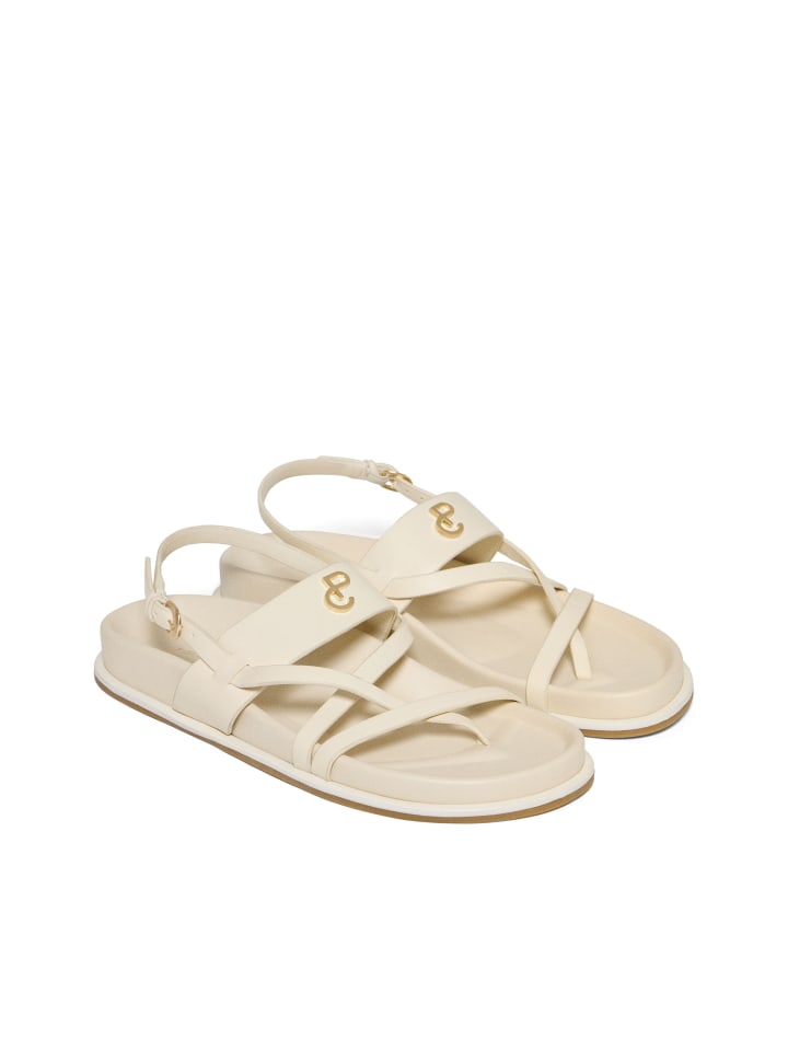 Polo Club Sandalen in Creme günstig kaufen