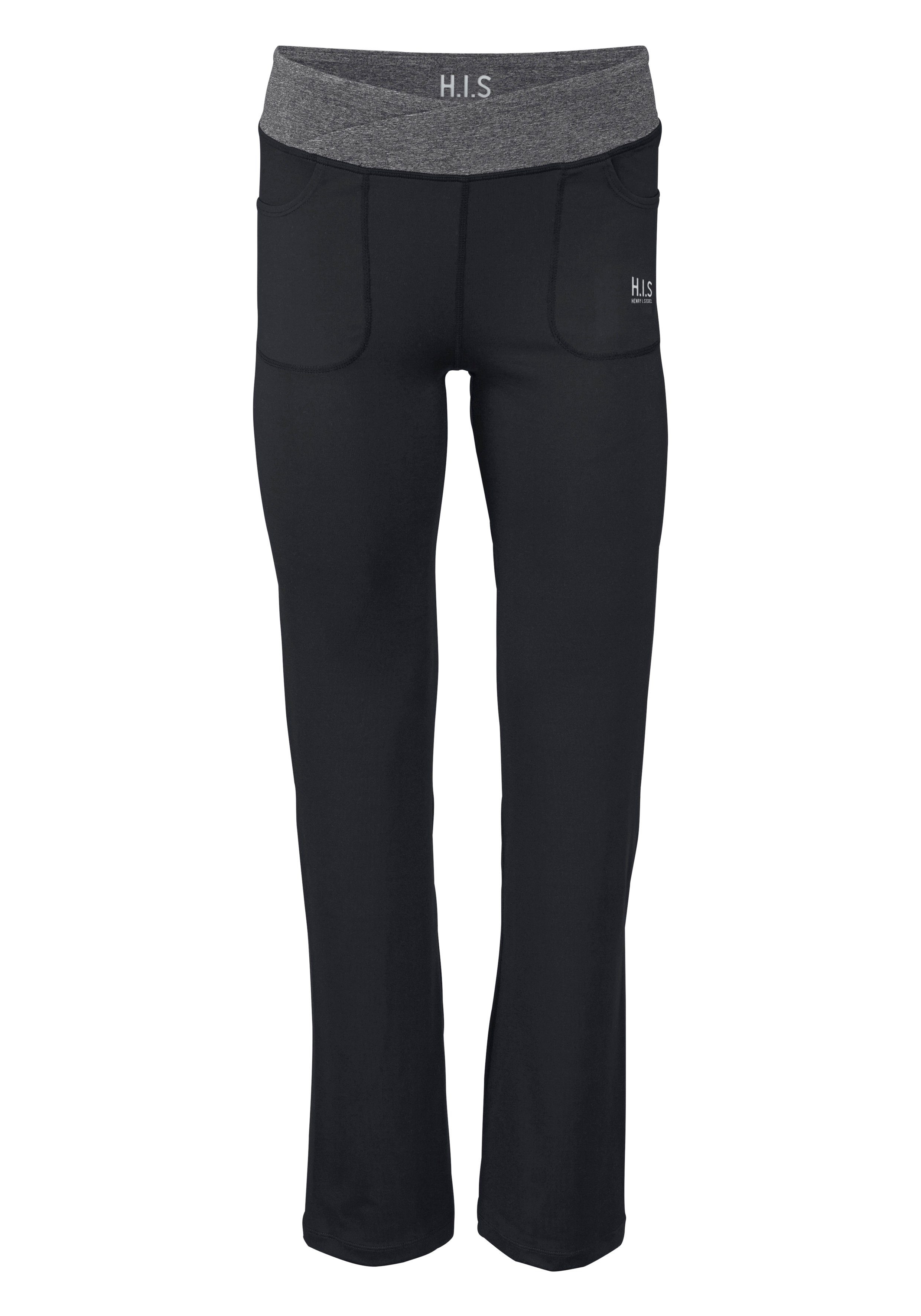 H.I.S Jazzpants aus recyceltem Material Bund mit Wickeloptik